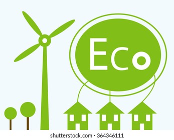 Green Ecology Background