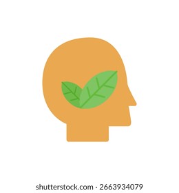 green ecology flat icon design