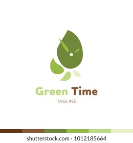 Green ecology logo