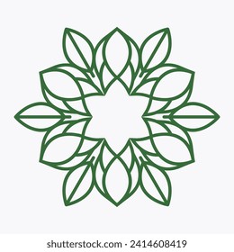 Green Ecology Vector Logo Design