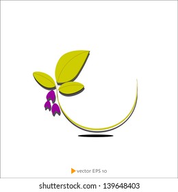 Green economy growth concept vector illustration