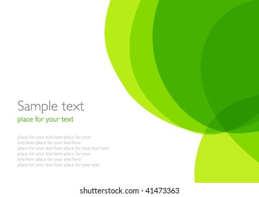 Green Eco-styled Background