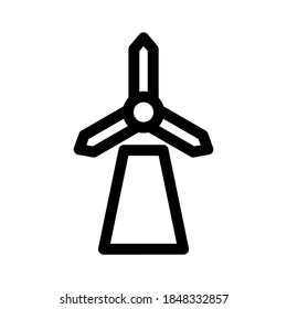 green electric icon or logo isolated sign symbol vector illustration - high quality black style vector icons
