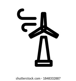 grüne elektrische Symbol oder Logo einzeln auf Zeichen, Vektorgrafik - hochwertige Vektorsymbole mit schwarzem Hintergrund
