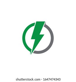 Eco Leaves Power Energy Logo Icon Stock Vector (Royalty Free) 676618348