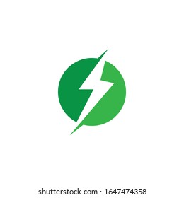  Leuchtsymbol und Symbole der grünen Vektorillustration