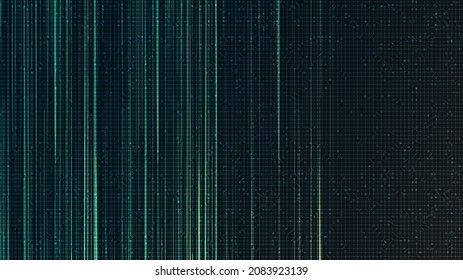 Green Electronic Speed Lines on Red and Green Background,comic and Motion concept design,vector.