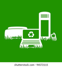 Reciclaje de electrónica verde