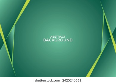 Vector de fondo elegante verde moderno