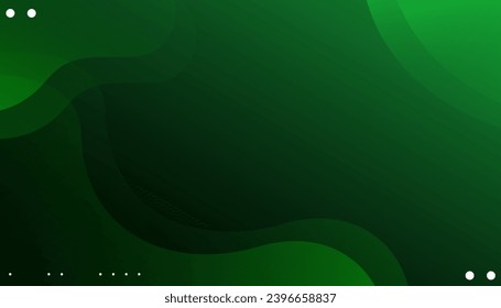 Green elements with fluid gradient. Dynamic shapes composition and elements.
Suit for business, corporate, institution, conference, party, festive, seminar, and talks