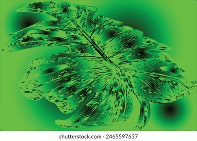 Green, emerald and black color combination  background design.Green, Green, emerald and black  color falowers  type of gradient background.   