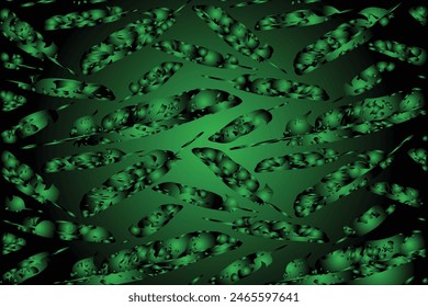 Green, emerald and black color combination  background design.Green, Green, emerald and black  color falowers  type of gradient background.   