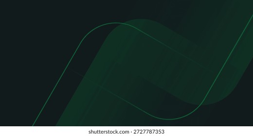 Luz verde abstracta de la energía verde, color de fondo elegante del polígono del fondo