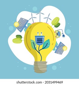 green energy alternative and renewable design