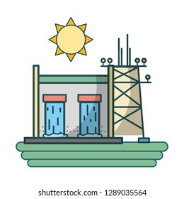 green energy cartoon