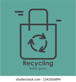 Green energy company logo. Vector illustration isolated on background. Conceptual illustration for energy