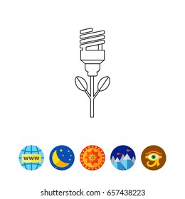 Green Energy Concept Icon