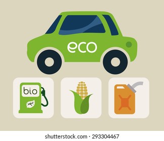 Green energy design, vector illustration eps 10.