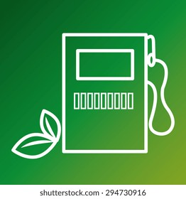 Green energy design, vector illustration eps 10.