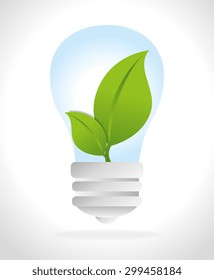 Green energy design, vector illustration eps 10.