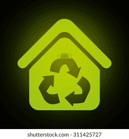 green energy design, vector illustration eps 10.