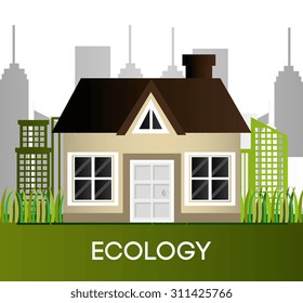green energy design, vector illustration eps 10.