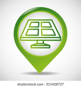 green energy design, vector illustration eps 10.