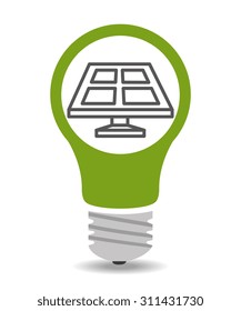 green energy design, vector illustration eps 10.