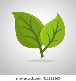 Green energy design, vector illustration eps 10.