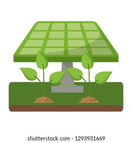 Green energy ecology concept