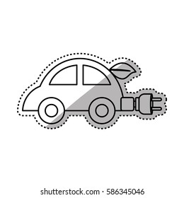 Green energy ecology icon vector illustration graphic design