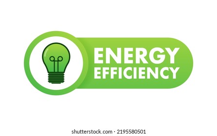 Green Energy Efficiency Vector Logo Chart Stock Vector (Royalty Free ...