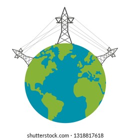 Green energy electric towers