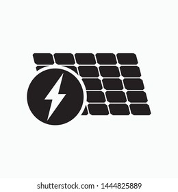 Green energy icon, ecology vector flat icon. Flat style sign for mobile concept and web design.