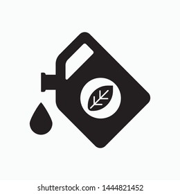 Green energy icon. Flat icon. Flat style sign for mobile concept and web design. Ecology icon