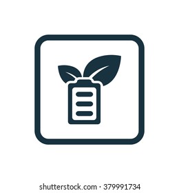 green energy Icon Vector
