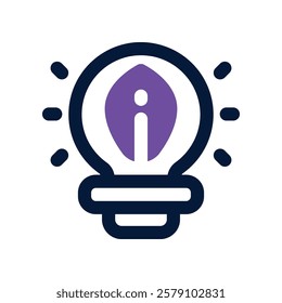 green energy icon. vector dual tone icon for your website, mobile, presentation, and logo design.