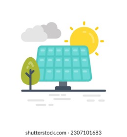 Green Energy icon in vector. Illustration