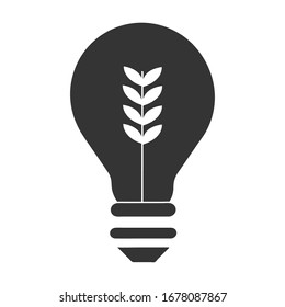 Green energy icon/Green eco power design /vector illustration/
 vector graphics

