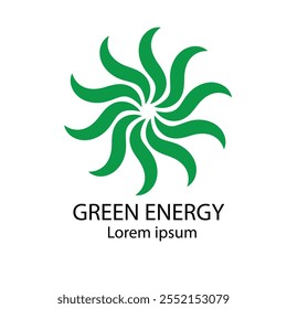 Un logotipo de energía verde con un tema de color verde debe reflejar la sostenibilidad, la naturaleza y un compromiso con los recursos renovables.