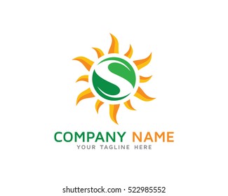 Green Energy Logo Design Template