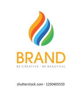 Green Energy Logo Design Vector