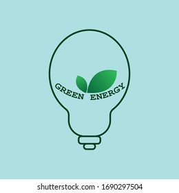 vector de diseño del logotipo de energía verde