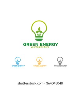Green Energy Logo, Green Power Logo, Eco Power logo, Environment Power logo , Windmill logo