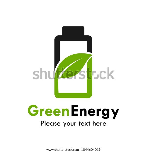 green energy logo\
template illustration