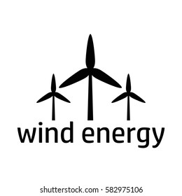 Green Energy Logo Wind Power Concept Stock Vector (Royalty Free ...