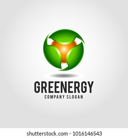 Green Energy - Nature Energy Logo Template