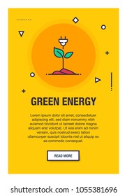 Green Energy Onboarding Icon