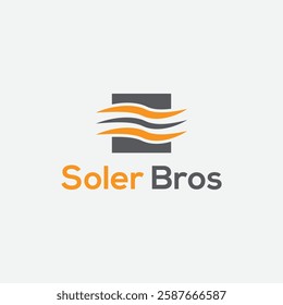 Green Energy Solar Logo for Renewable Energy Branding
