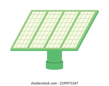 green energy solar panel isolated icon